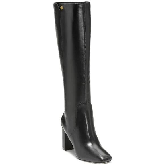 Cole Haan Chrystie Women's US 9.5 M Black Leather Knee High Riding Boots RHS7883 - Picture 2 of 12